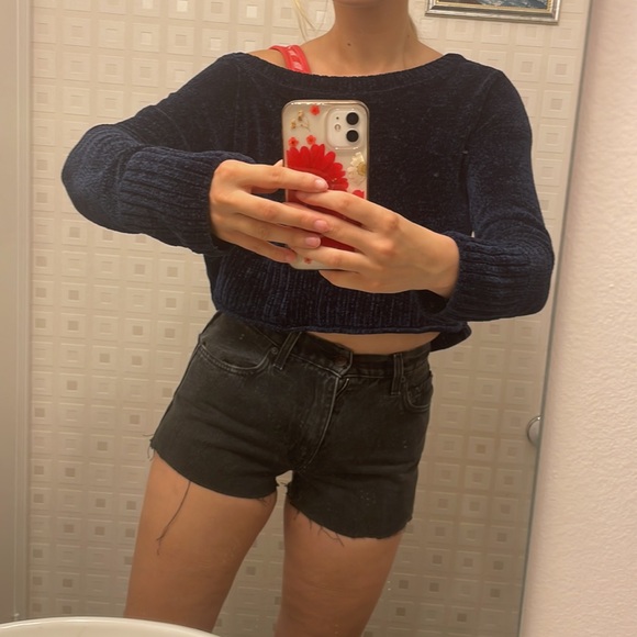 Vintage Signature Levi’s Black Denim Short Shorts | Size 30 Waist - Picture 7 of 9